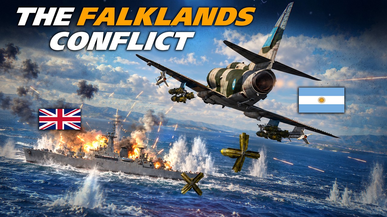 Аргентинский A-4E Skyhawk против HMS Coventry | Фолклендский конфликт | Digital Combat Simulator ...