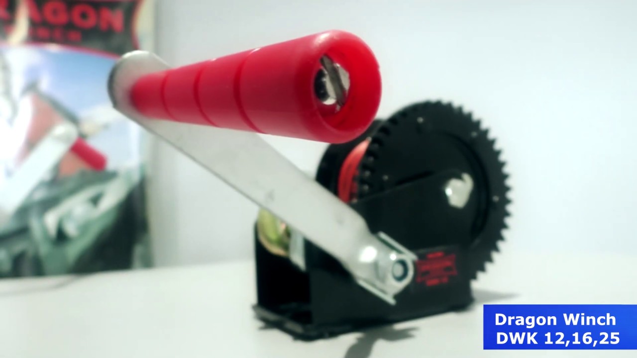 Ручные лебедки Dragon Winch DWK 12, DWK 16, DWK 25