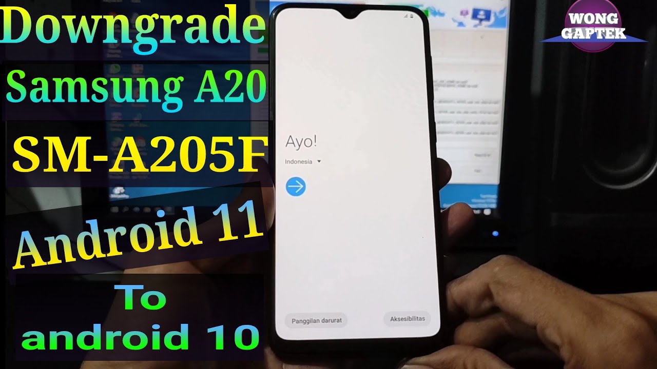 Понизить версию Samsung A20 (SM-A205F) с Android 11 до Android 10 || вспышка Самсунг А20