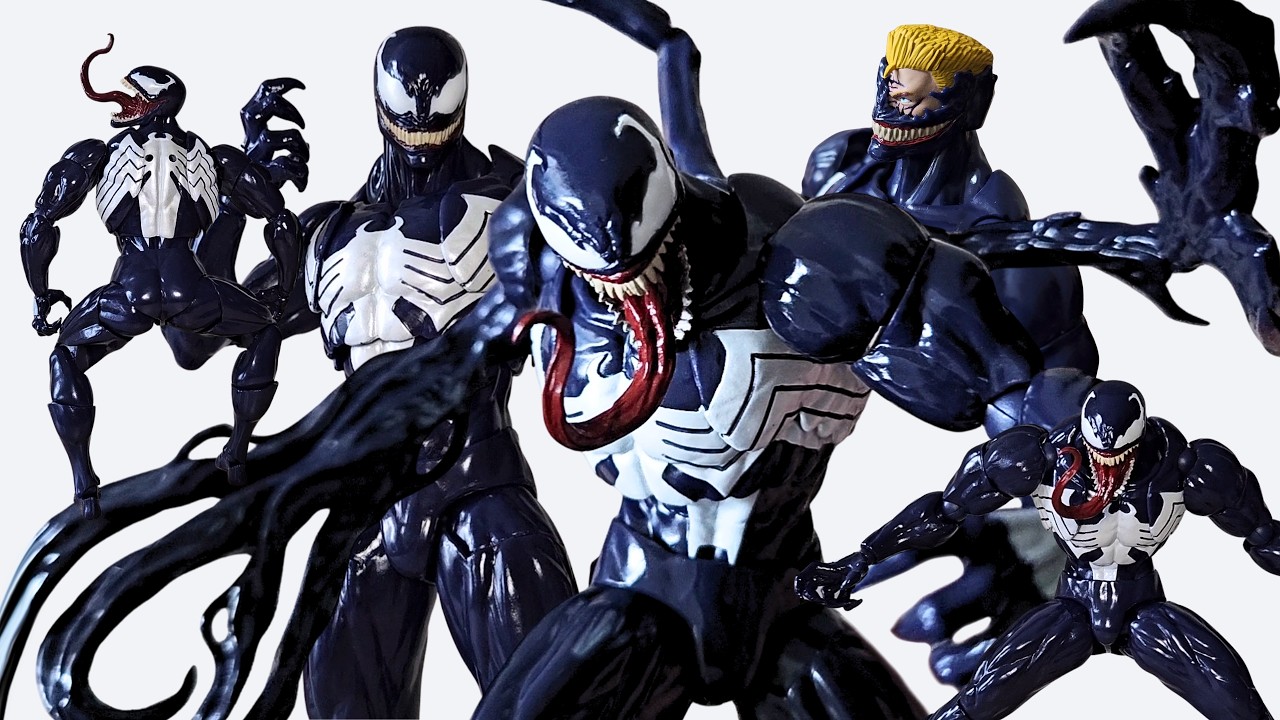 Such an awesome mess!  //  Lethal Neighbor Venom - Mess Toys Spiderman Action Figure Review