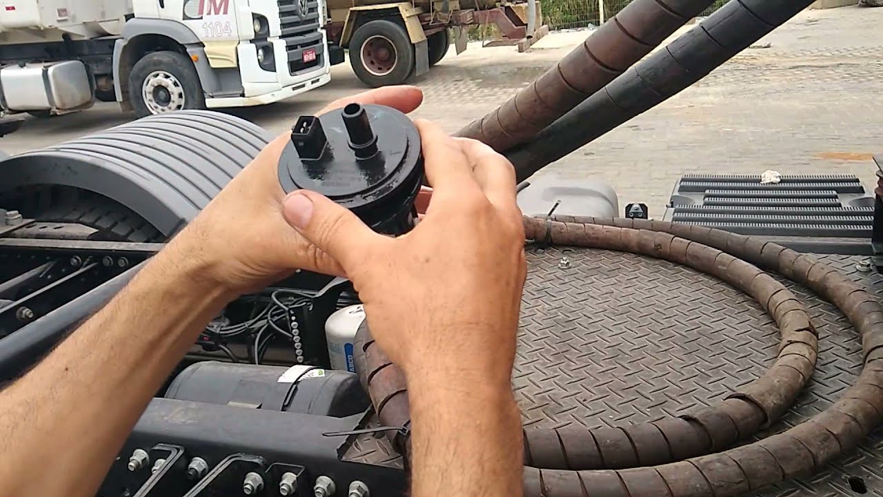 Marcador de combustível não funciona - Mercedes Benz Axor 2544 Euro 5
