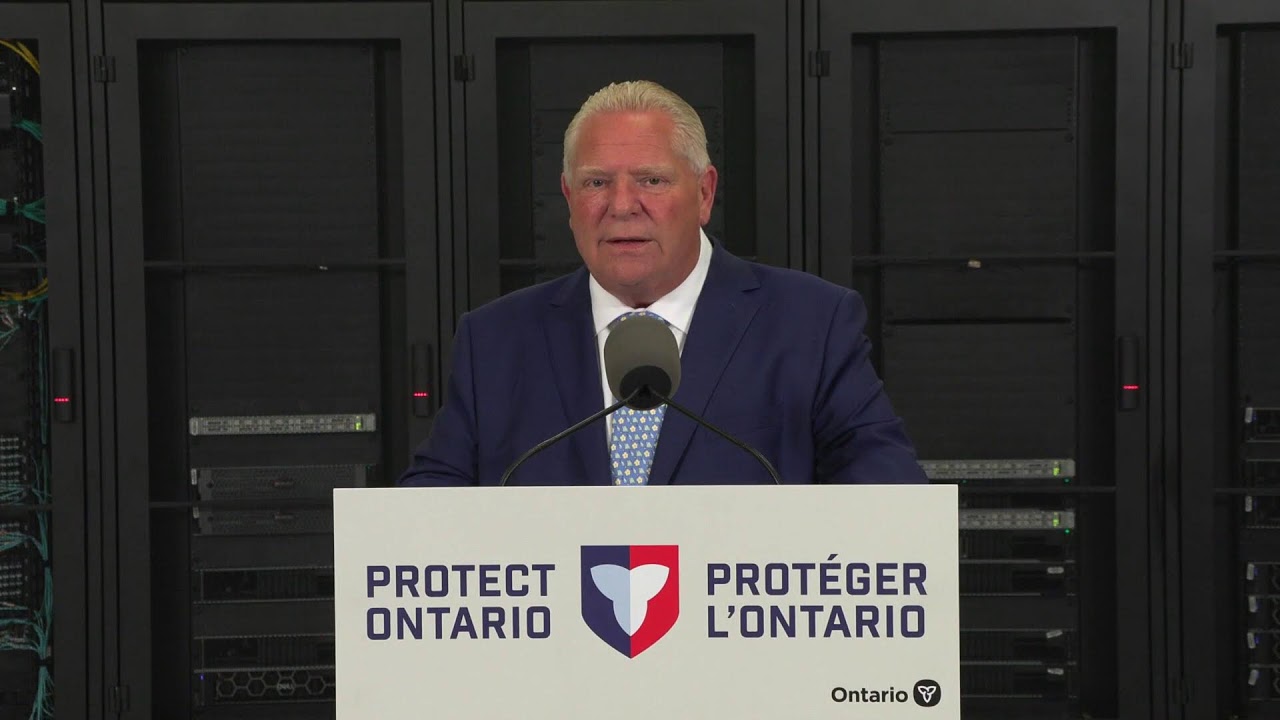 Premier Ford holds a press conference | August 13