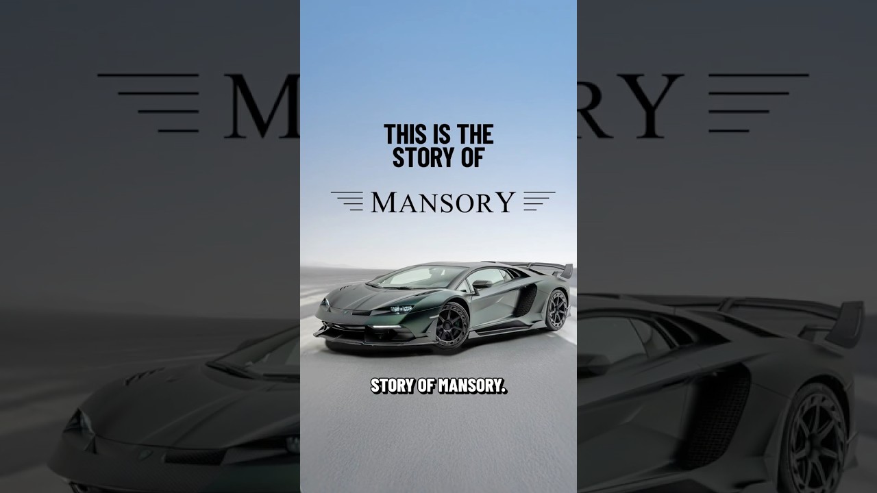 How did they become the craziest automotive tuner ever? #mansory #luxurycars #supercars