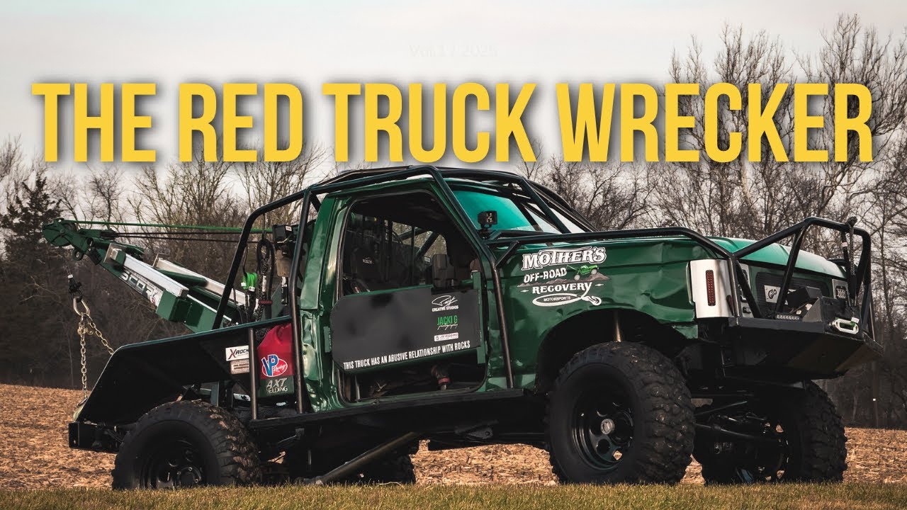 In Depth Look at The Red Truck F150 Off-road Wrecker