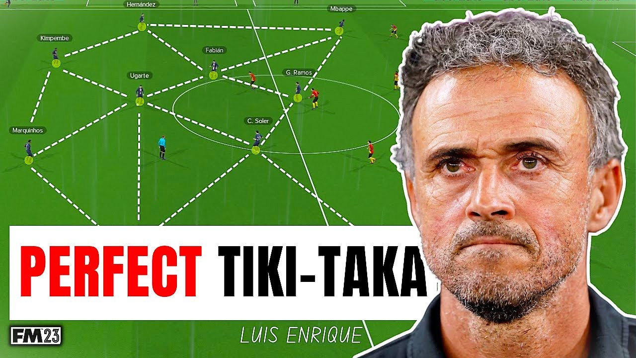 Luis Enrique SENSATIONAL 4-3-3 | 24,000+ Passes & 66% Possession | Best FM23 Tactics
