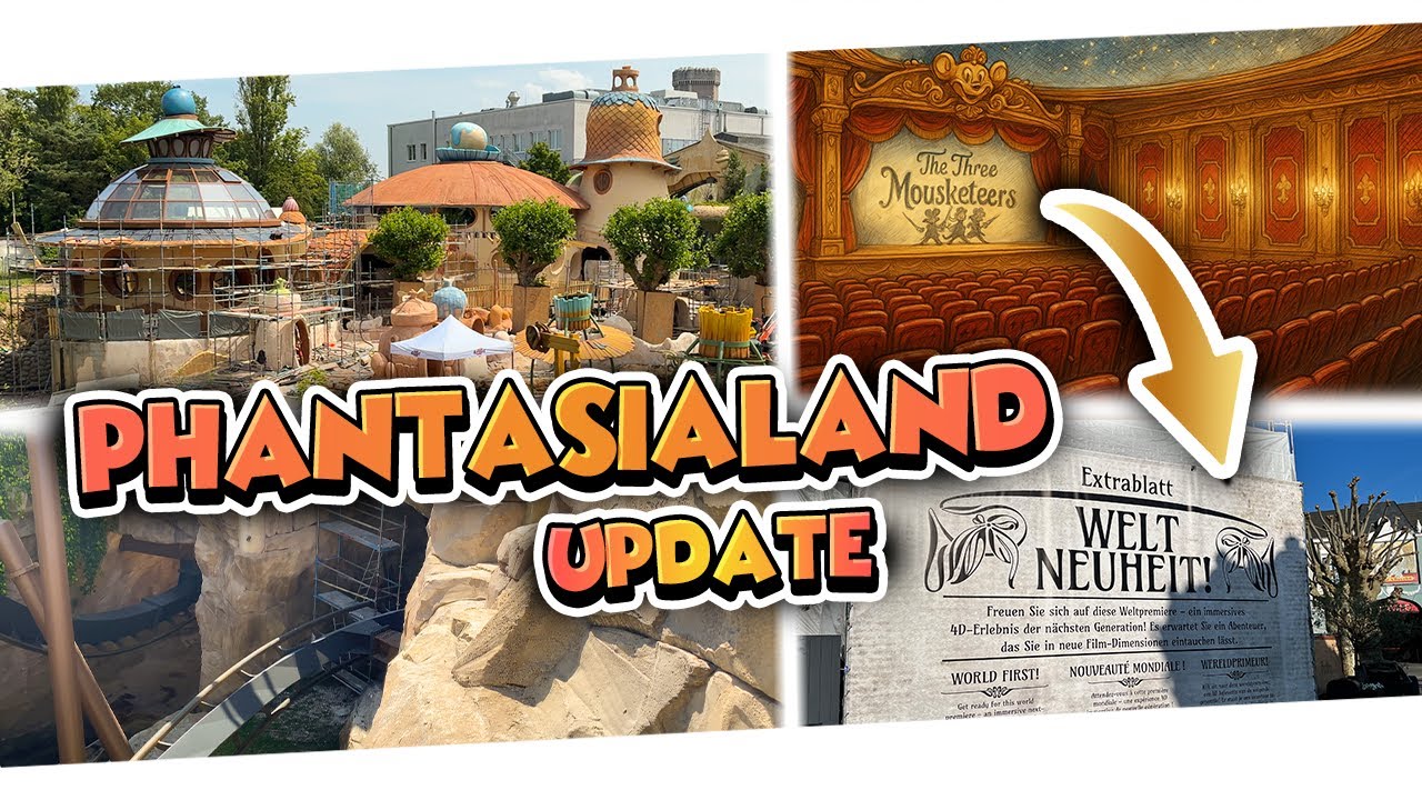Baustellen-Update 2025: Was entsteht neu im Phantasialand?