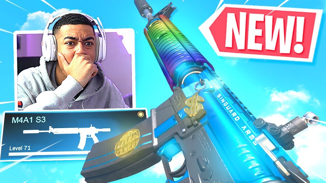 the NEW M4A1 is actually AMAZING in WARZONE! BEST EVER!! (Modern Warfare Warzone)