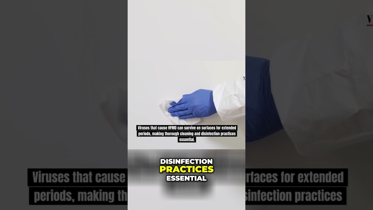 Mastering Surface Disinfection: Protect Against HFMD