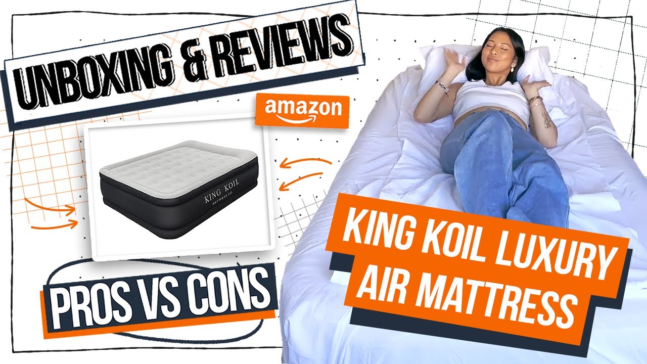 King Koil Luxury Air Mattress Review & Unboxing in under 2 minutes | Amazon.com