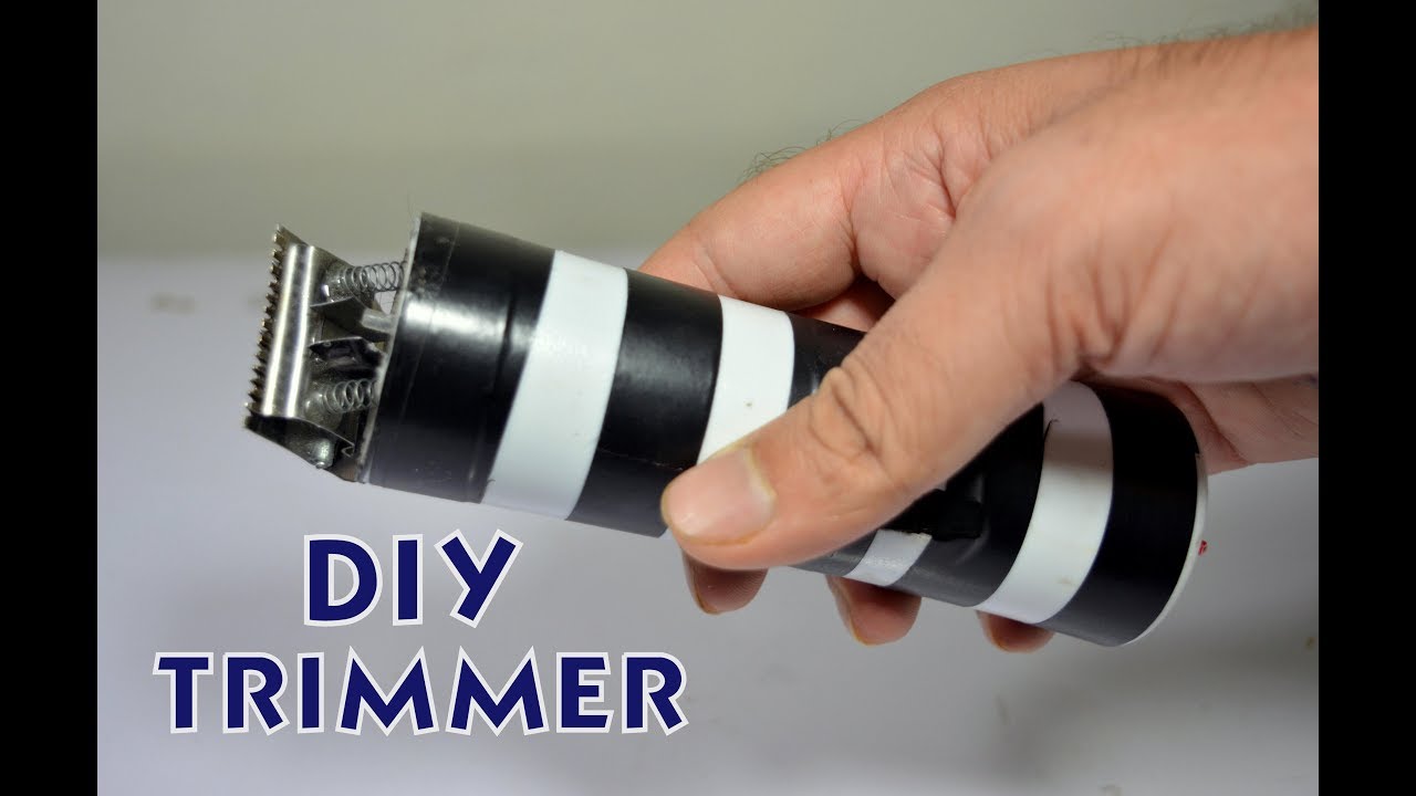How to Make Trimmer at Home - Science Project
