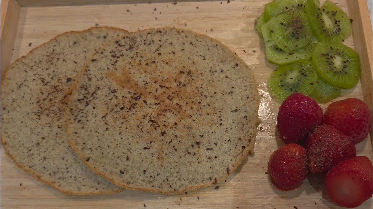 Pancakes SALUDABES y DELICIOSOS 🔥 | Listos en 10 min | Avena y frutas 🍐🍌