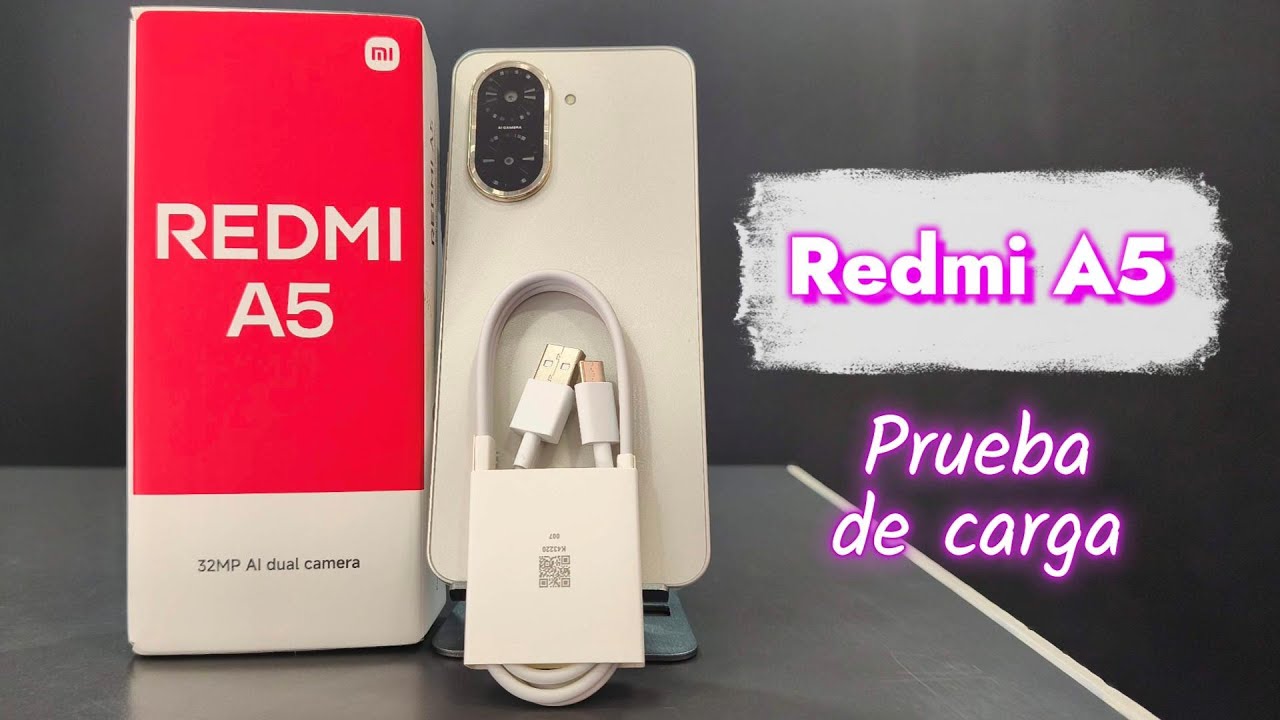 Redmi A5 Prueba de carga - Charge test ⚡🔌 #redmia5 #xiaomiredmia5 #xiaomiredmi