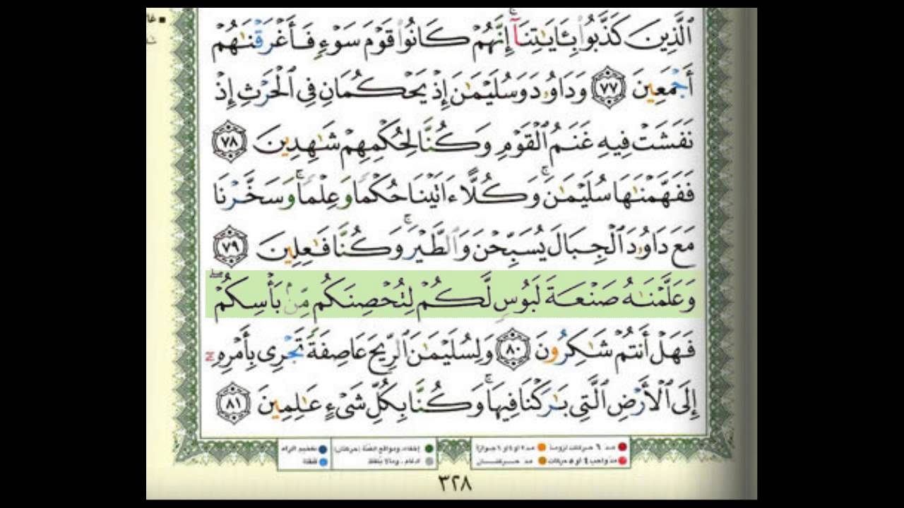 سورة الأنبياء ياسر الدوسري من الآية  58-112