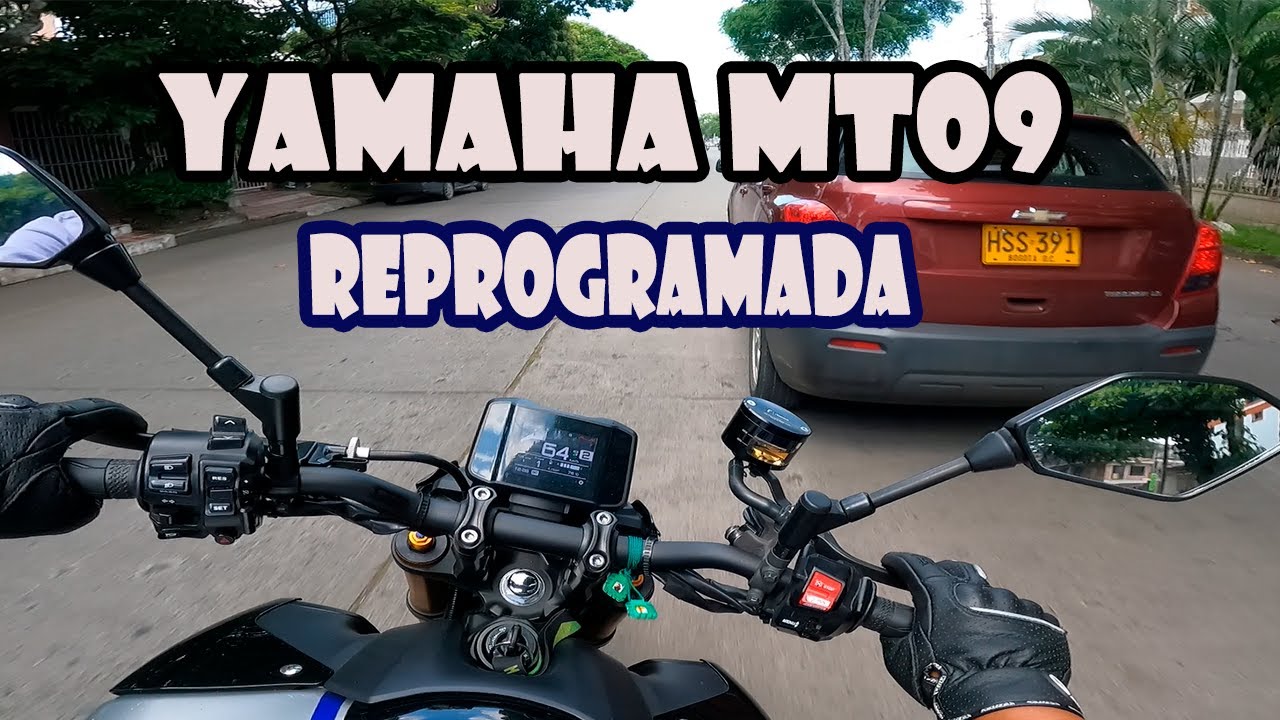 Manejamos Yamaha MT09 desde de un Año 😱