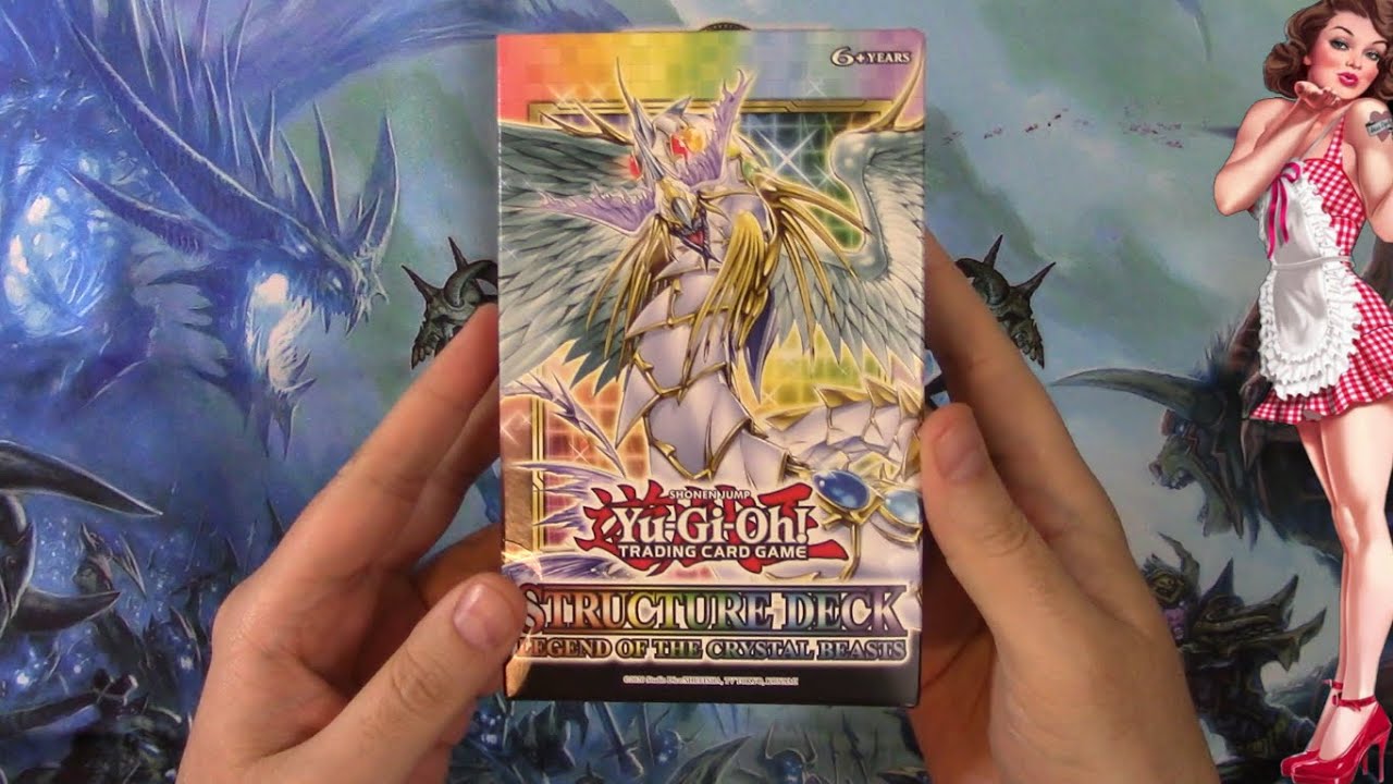 Yugioh TCG - Legend of the Crystal Beasts Structure Deck Opening