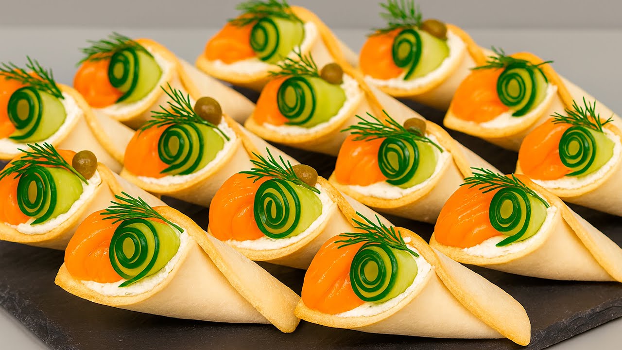 Diese  festliche Vorspeise überraschte alle, statt   Sandwiches! Ein weihnachtlicher Genuss 🌲
