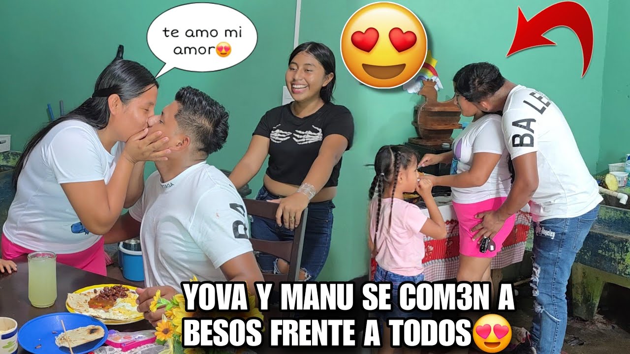 MANU Le Preparo Almuerzo A YOVA😍El Se La Com3 A Bes0s En Pleno Video😘Si No Lo Grabo No Lo Creerias😱