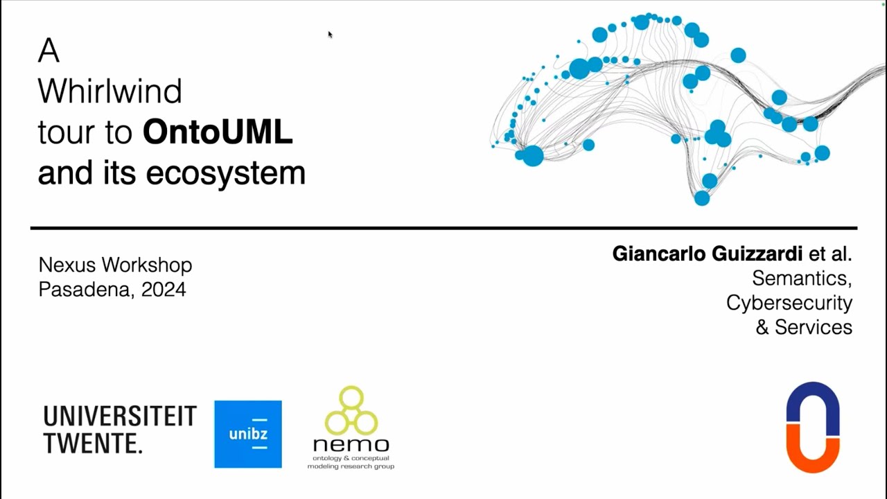 ontoNexus Forum 2024 Talk05 - Giancarlo Guizzardi