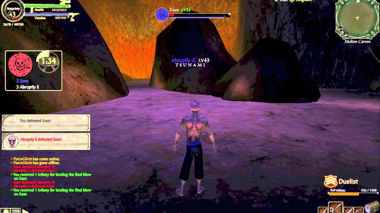 POTCO: PvP - Abruptly X VS Zues