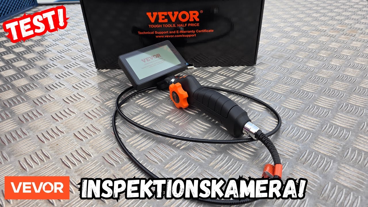 TESTAR INSPEKTIONSKAMERA! VEVOR Borescope / Endoscope