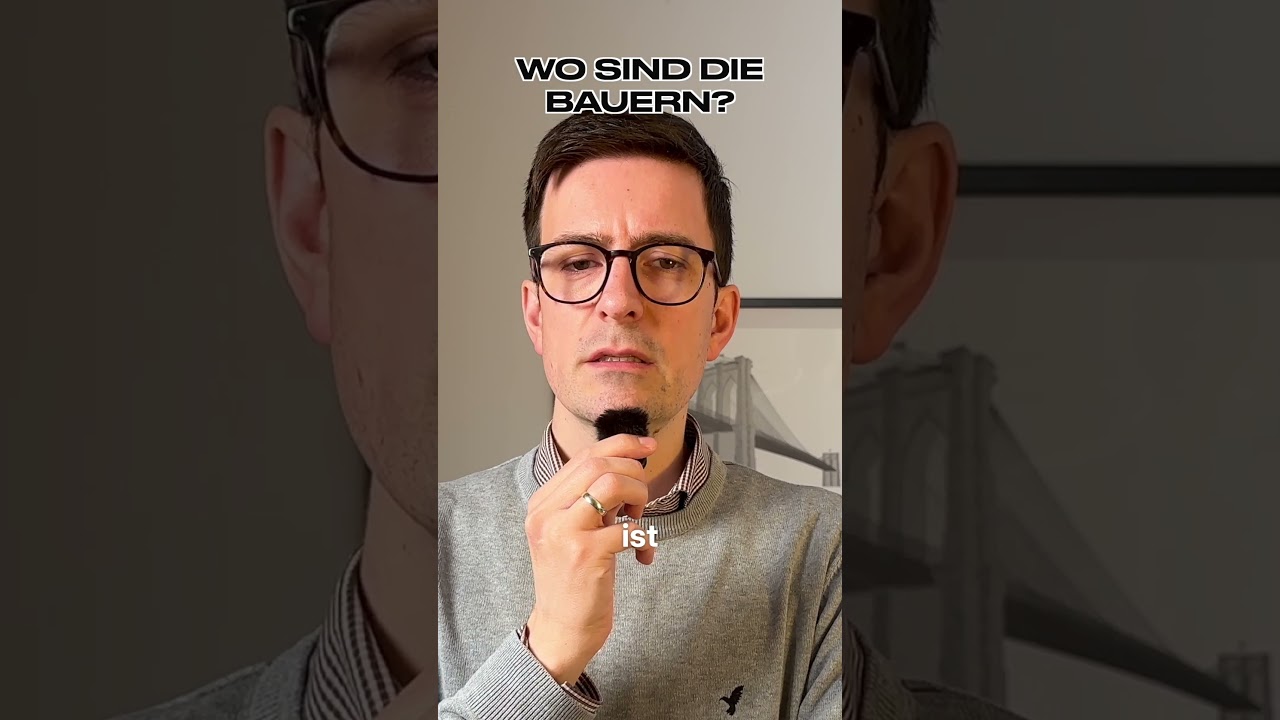 Wo sind die Bauern?