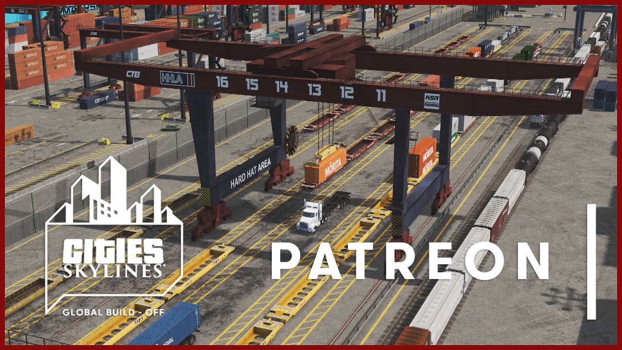 Cities Skylines - Sunset Harbor Global Build-Off Submission