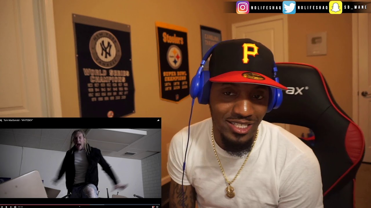 TOM thanks for making this!!!  Tom Mcdonald - WHITEBOY | REACTION