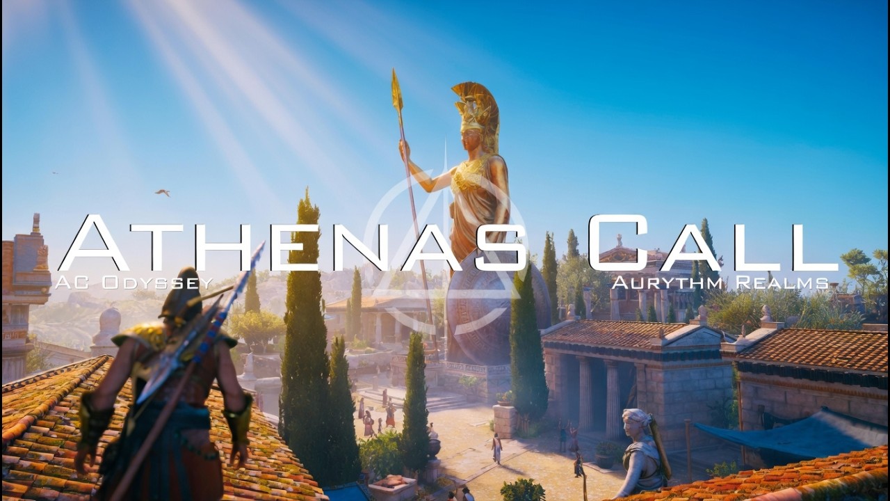 Dark Ancient Greek Folk Music - Atmospheric Ambience for Focus | AC Odyssey