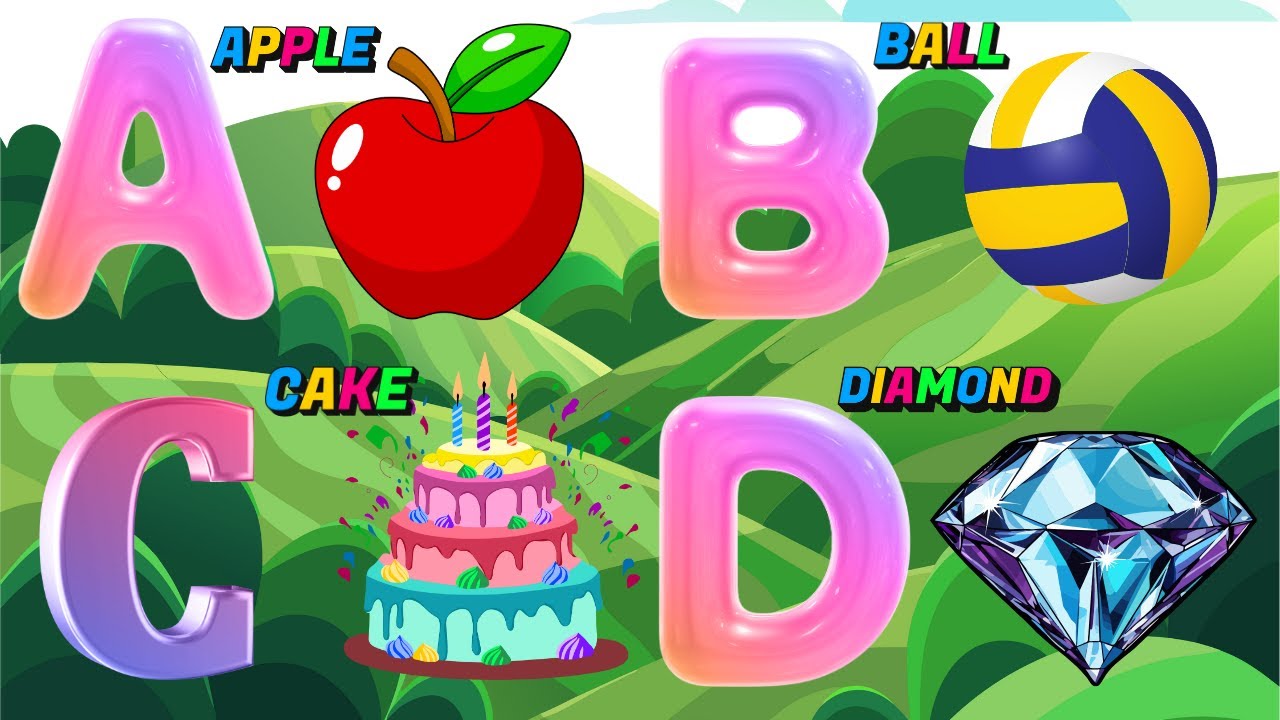 ABC Phonics sound Songs for Preschoolers  +  kids songs and rhymes 