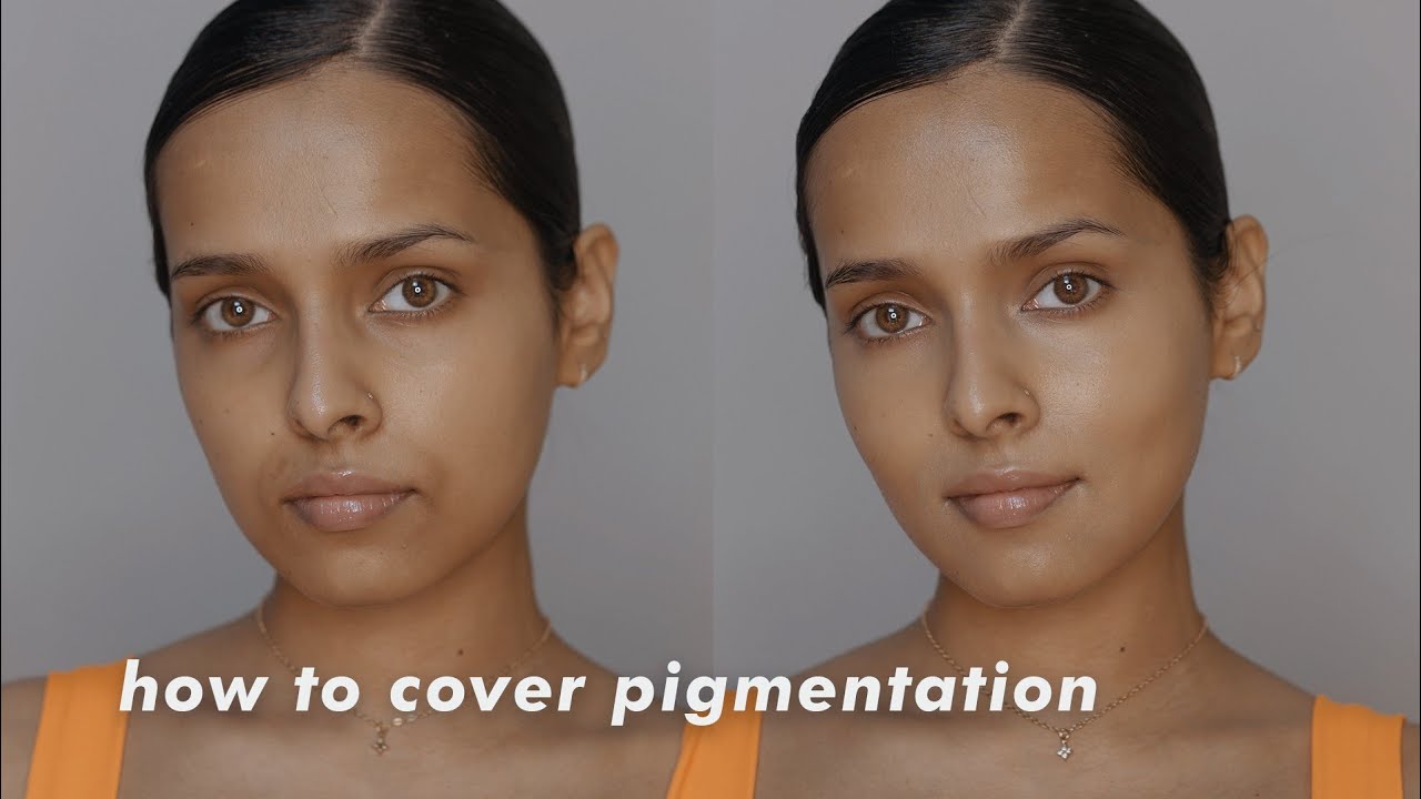 Cover pigmentation with just 3 products, natural finish