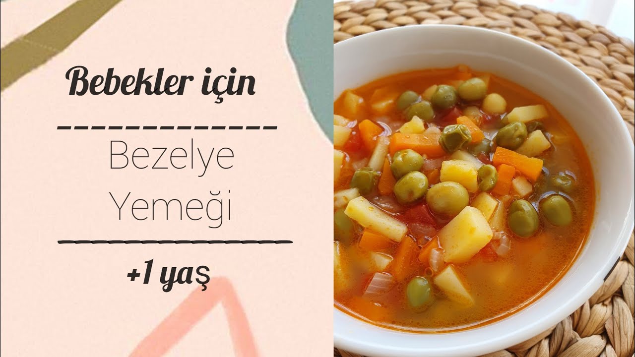 Bebekler için Bezelye yemeği || +1 yaş