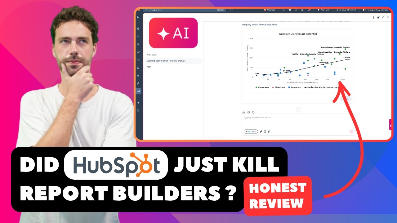 HubSpot Just Shipped AI Charts (Does It Actually Replace Your Reporting Workflow?)