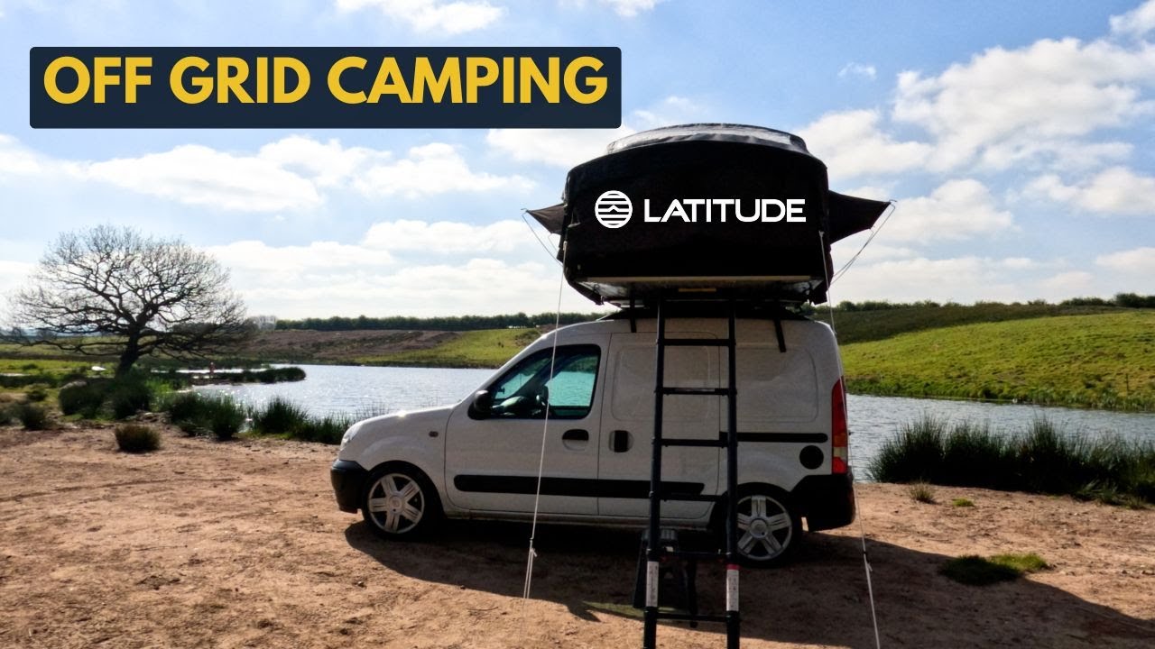 Renault Kangoo Off Grid Camping With The Latitude Roof Tent