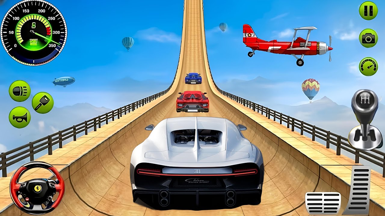 Ramp Car Racing Impossible Driver - Mega Ramp Car Stunt Master Simulator - AndroidGameplay
