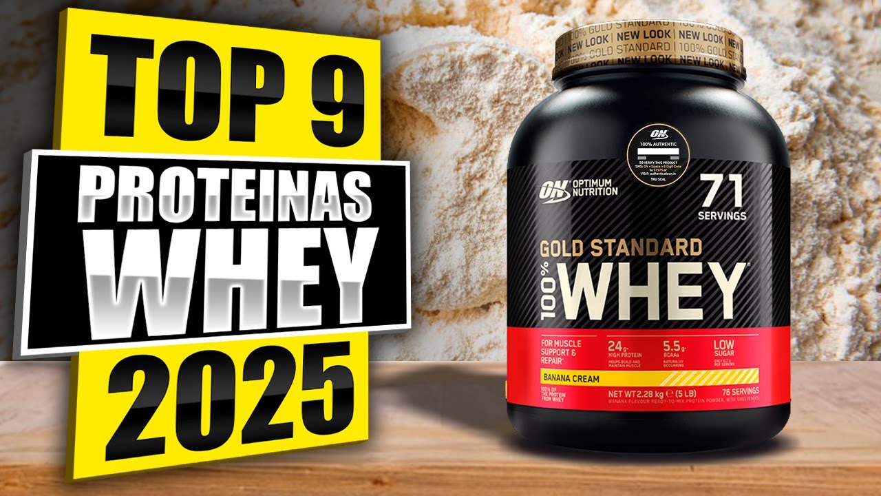 Las 9 MEJORES PROTEINAS en POLVO WHEY del 2025 *sin AMINO-SPIKING*🥛 | GUIA DEFINITIVA