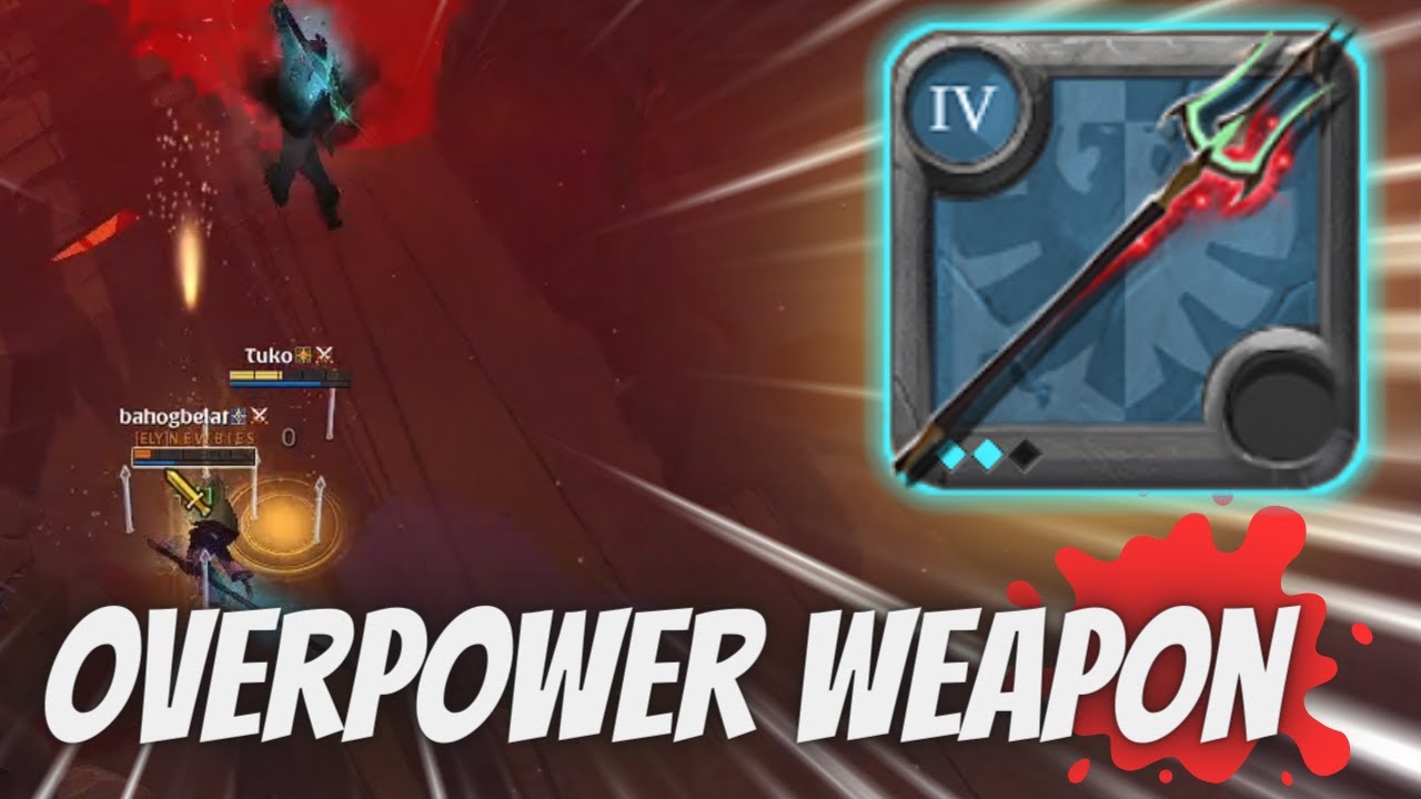 OVERPOWER WEAPON! BUILD TRINITY SPEAR! | CORRUPTED DUNGEON | Albion Online PVP | East Server