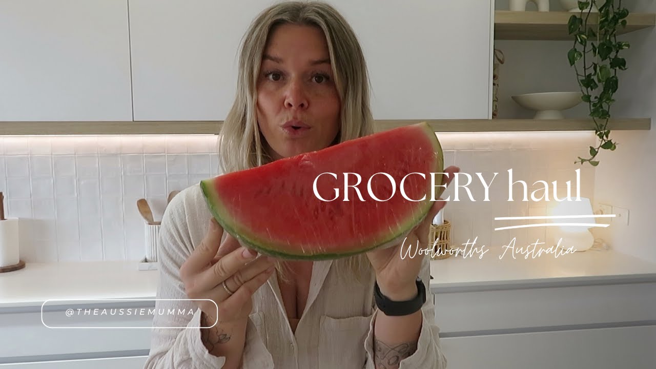 GROCERY HAUL | WOOLWORTHS | AUSTRALIA
