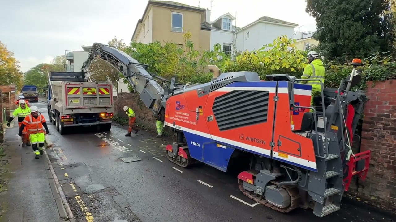 Resurfacing-Highlights-Back Montpellier Terrace, Cheltenham.