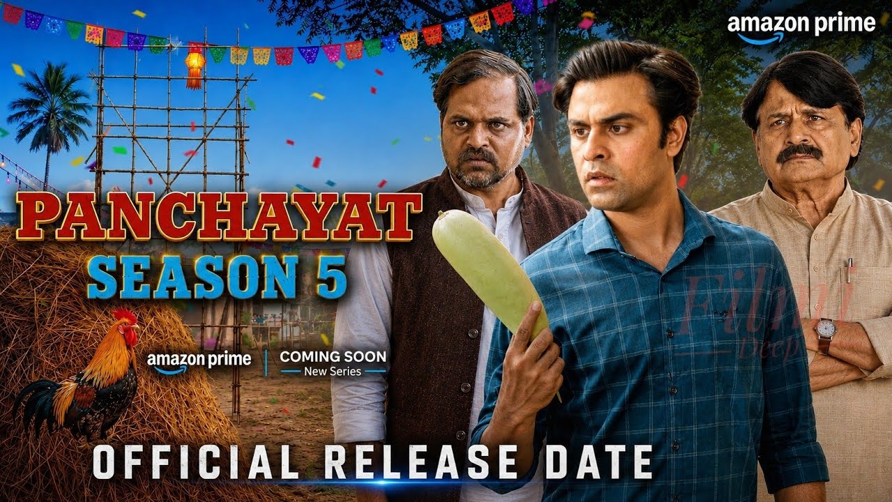 Panchayat Season 5 Release Date | Panchayat Season 5 Trailer | Jitendra kumar | Amazon Prime