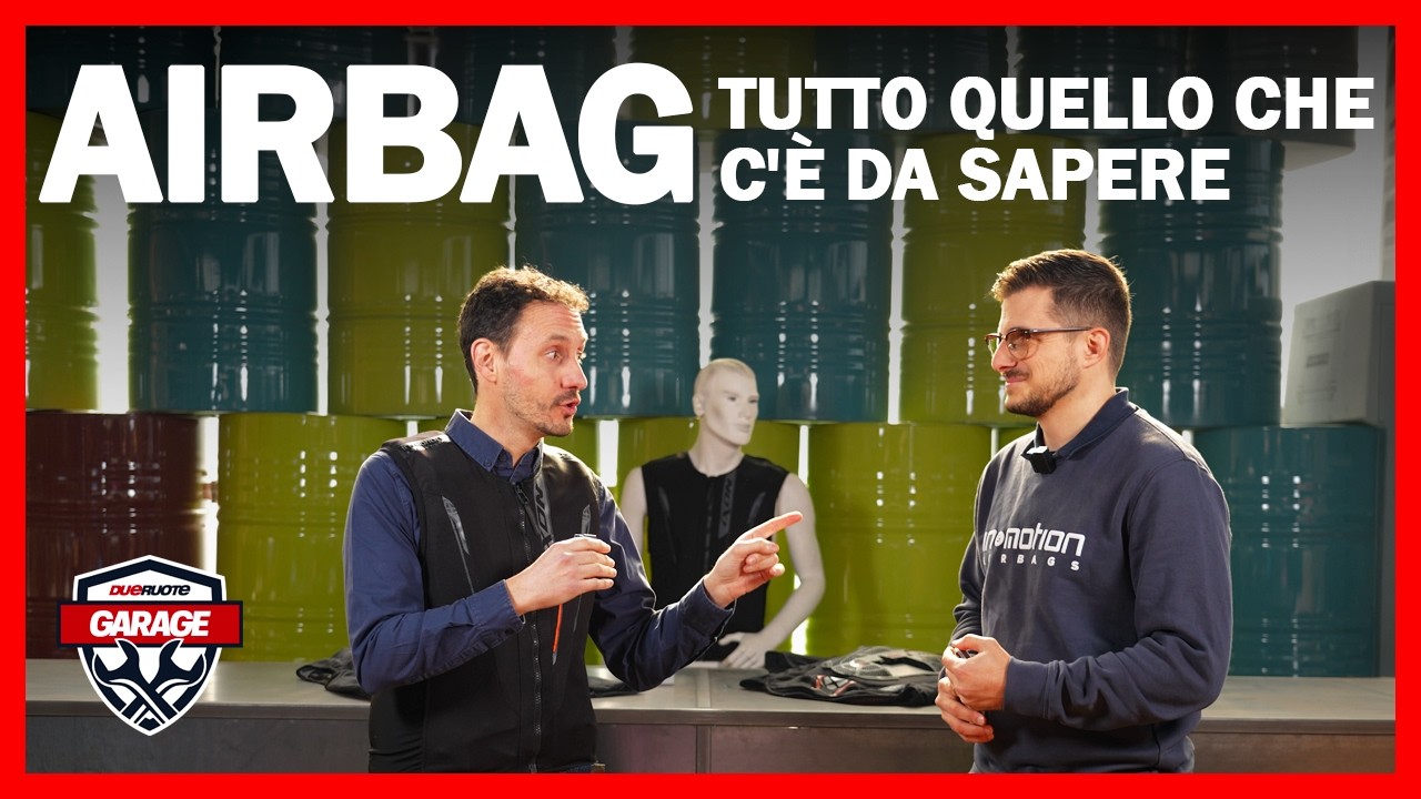 Tutto quello che devi sapere sull'AIRBAG da MOTO!