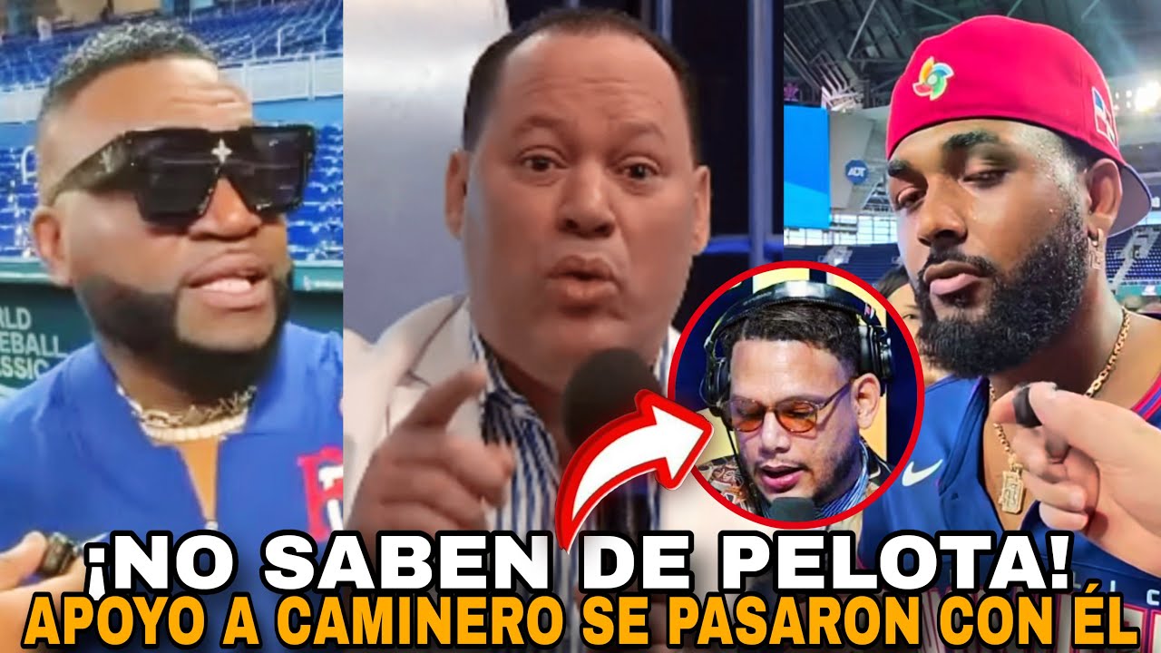 NADIE LO ESPERABA 😳 DAVID ORTIZ SALE EN DEFENSA DE CAMINERO PONE CLARO A MILO & A MIRABAL