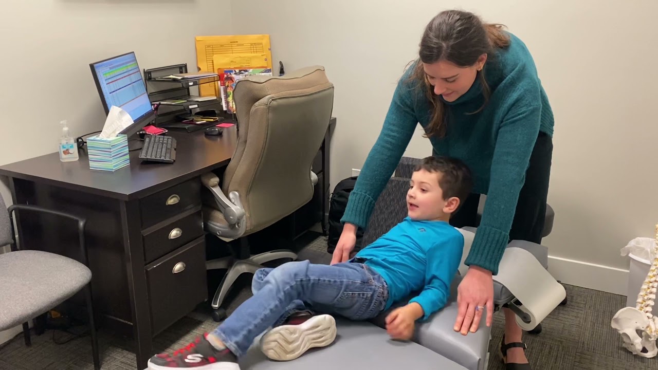 Child Chiropractic Adjustment