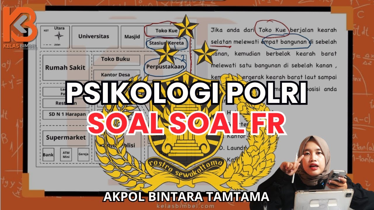 Kita Bahas Soal - Soal Yang Keluar di Tes Psikologi Polri Tahun 2025!! TONTON SAMPAI HABIS!!