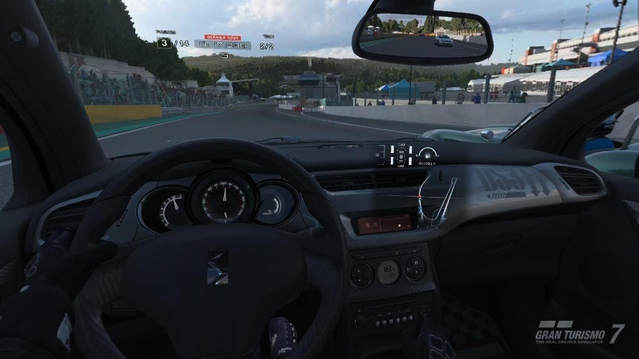 Gran Turismo 7_Système VR Citroën 60' et Porsche sur Spa Francorchamps