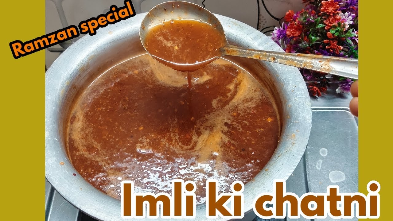 Imli ki chatni🤤||एक बार बनाइए पूरे रोज़े छुट्टी||Ramzan special||