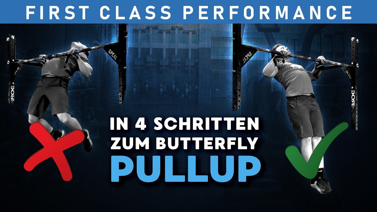 In 4 Schritten zum Butterfly Pullup - Tutorial