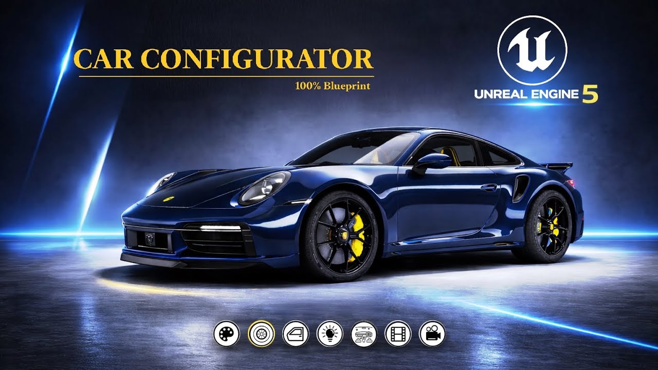 Car Configurator in Unreal Engine 5 (UE5 Blueprint)