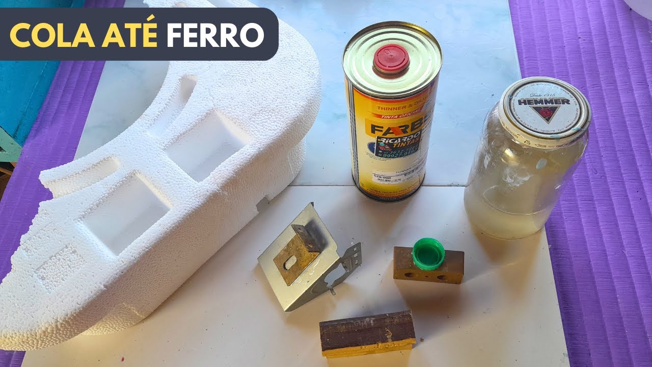 COMO FAZER COLA DE ISOPOR AINDA MAIS POTENTE COM PU8000
