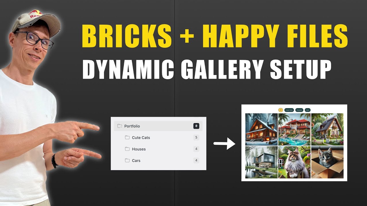 Bricks Builder + Happy Files: Create a Dynamic Gallery with Nested Query Loops