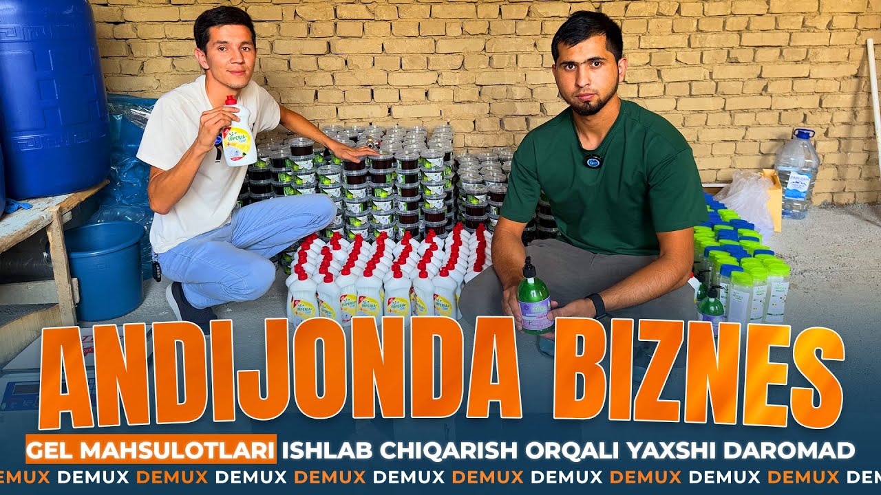 ENDI BOSHLADIM LEKIN ZAKAZLAR KO'P | ANDIJONDA GEL BIZNESI QANDAY? DAROMAD QILSA BO'LADIMI?